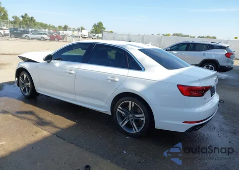 2017 Audi A4 2.0T Premium from USA, damaged, VIN WAUENAF4XHN001742
